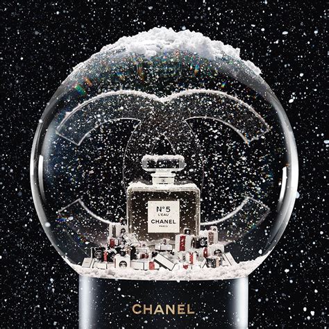 chanel christmas globe|chanel wonderland gift.